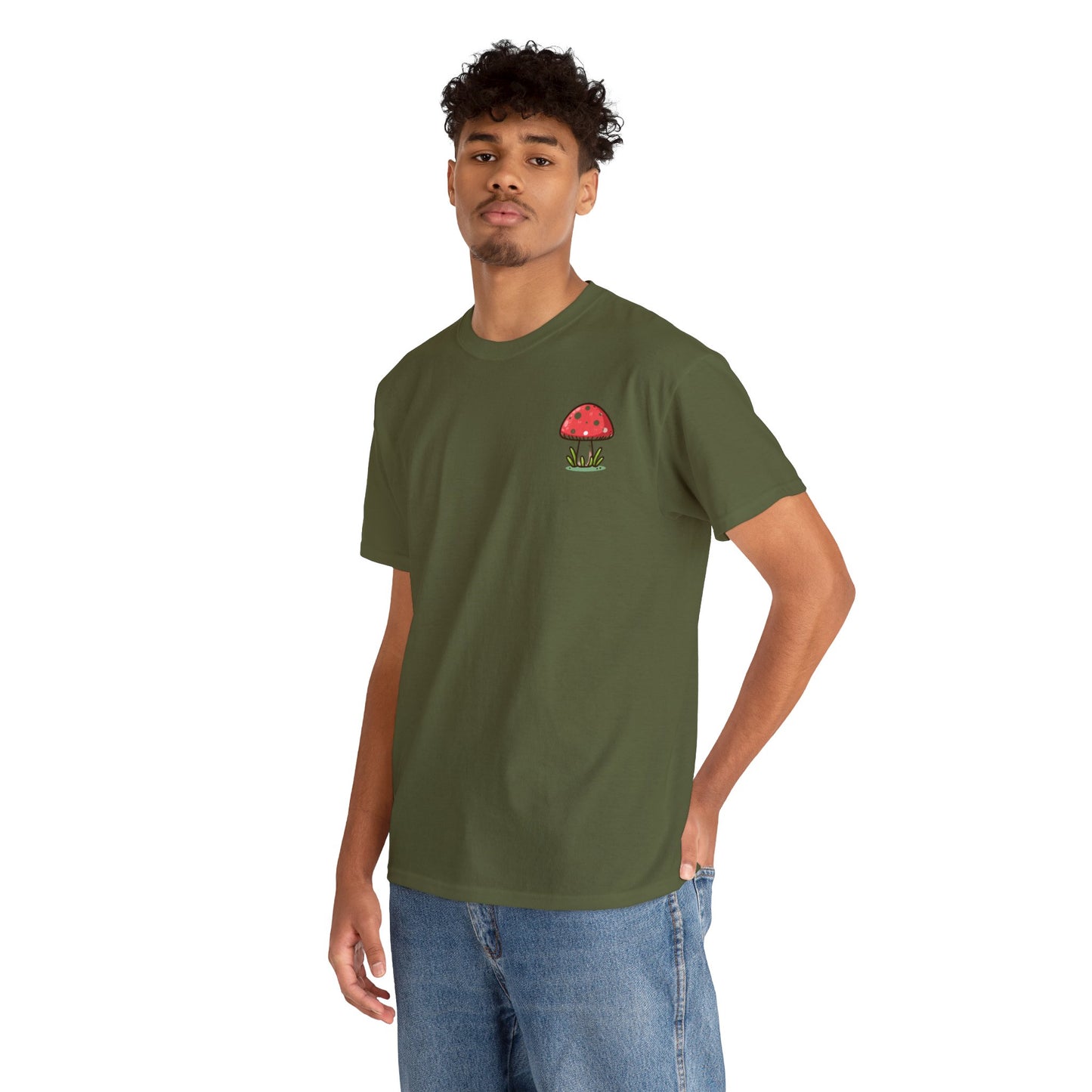 Simple Mushroom Logo Tee