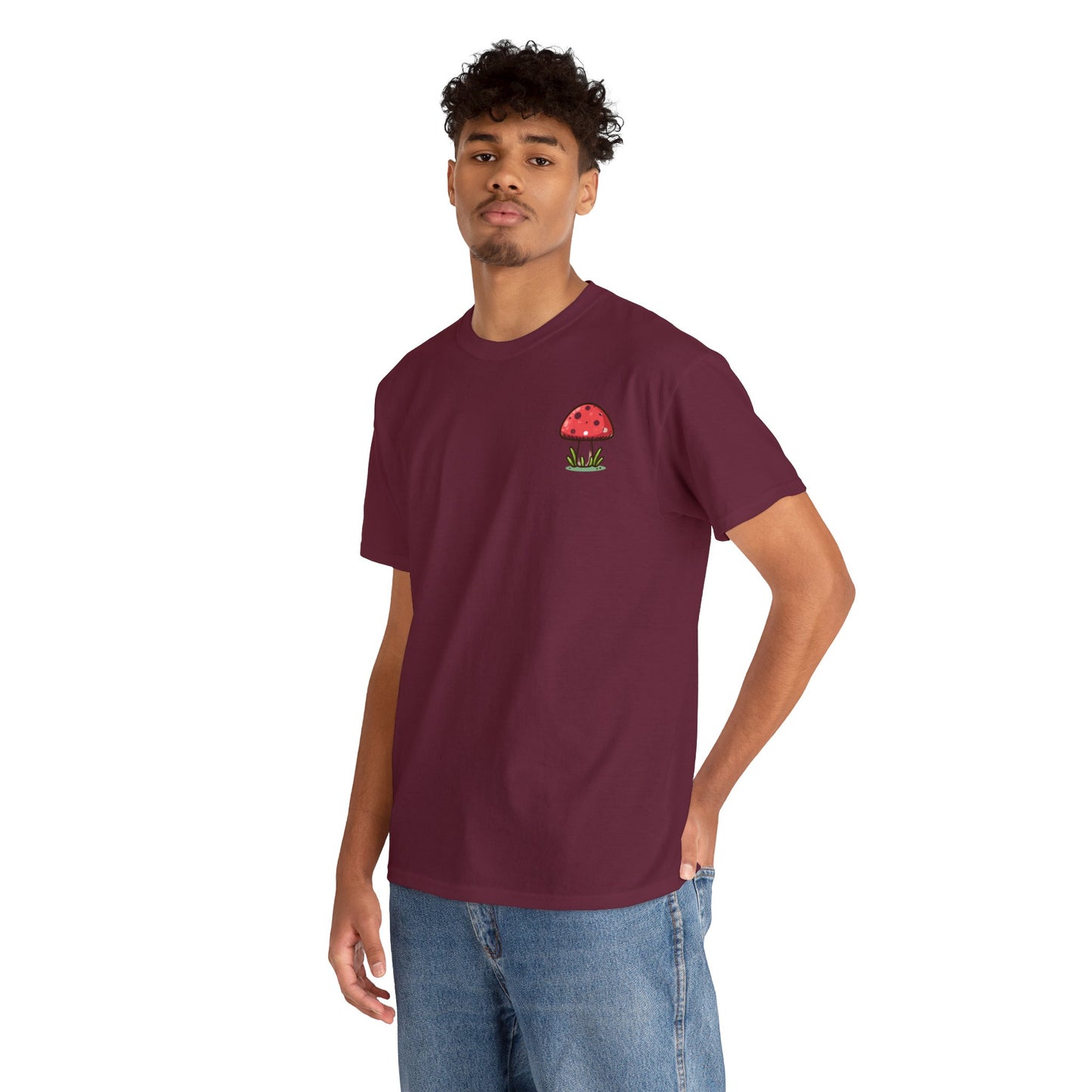 Simple Mushroom Logo Tee