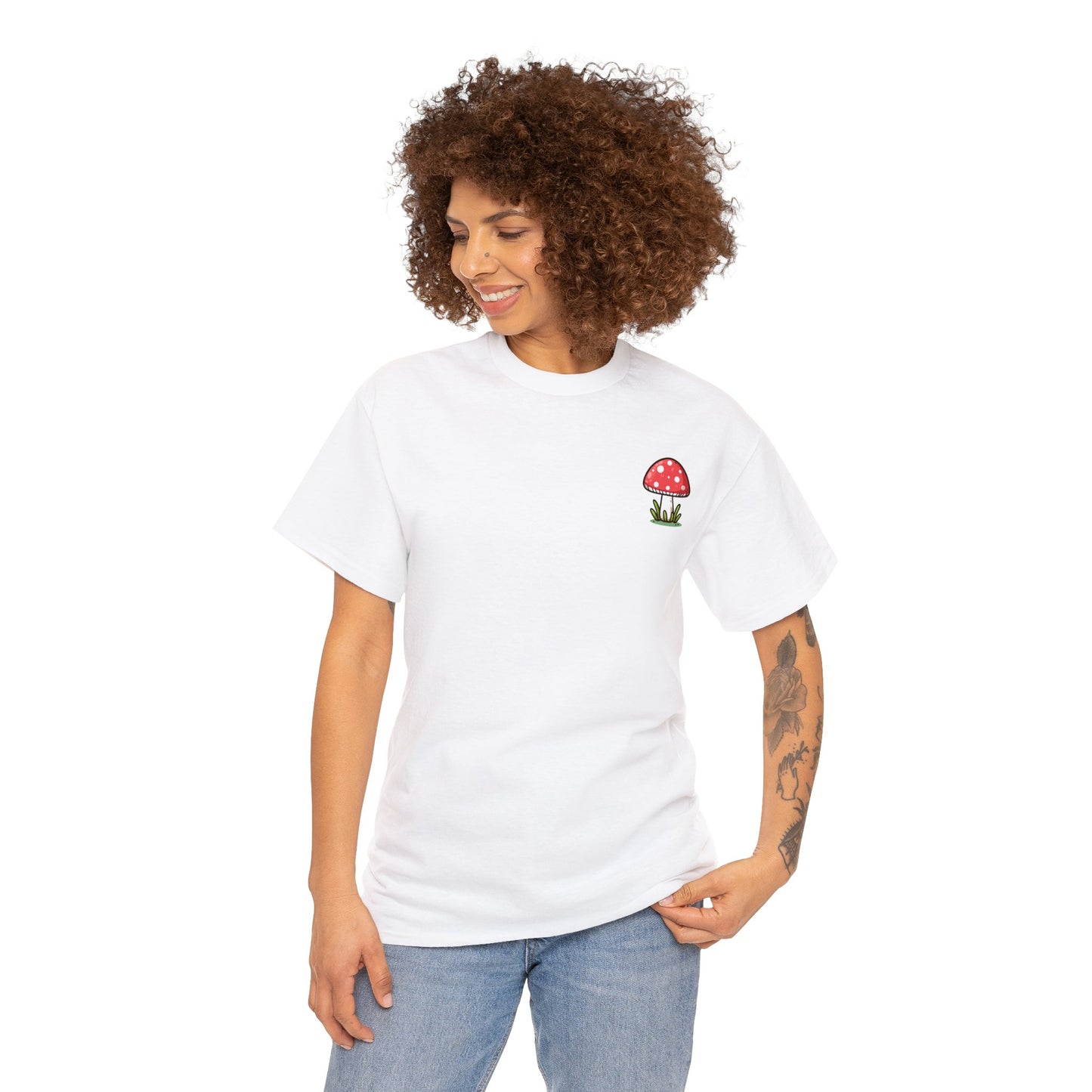 Simple Mushroom Logo Tee