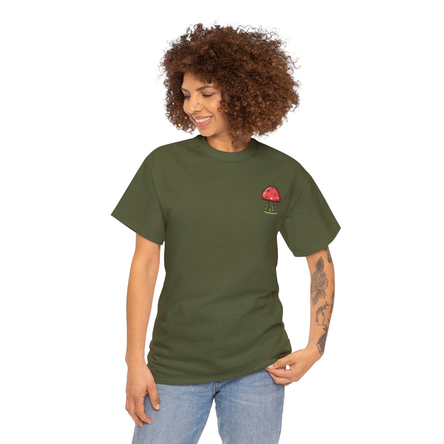 Simple Mushroom Logo Tee